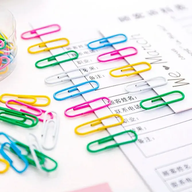 Kẹp tài liệu nhiều màu
